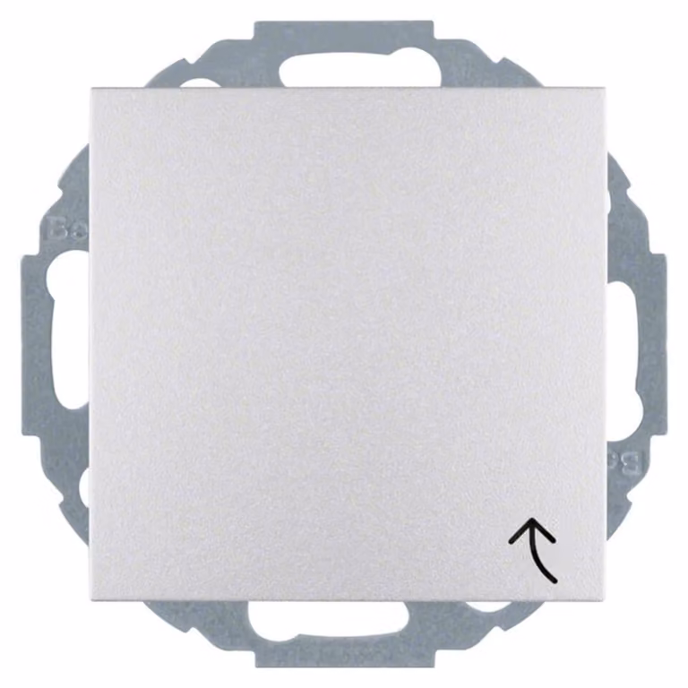 Presa Schuko Berker, alluminio/opaco con coperchio incernierato 47441404