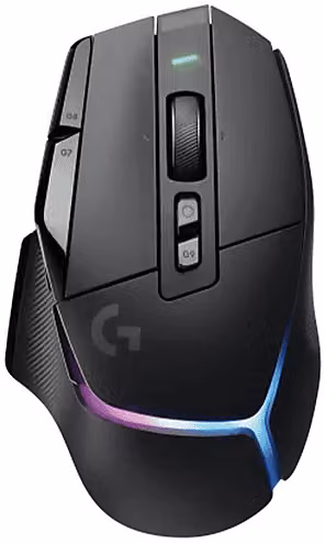 Mouse Gaming Wireless Logitech G502 X Plus Nero con Connessione USB-C e Risoluzione 25600 DPI