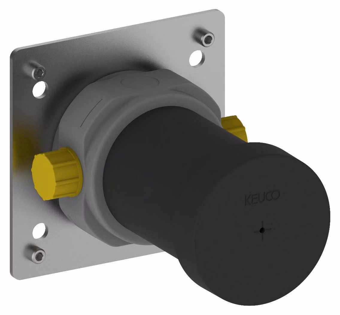KEUCO IXMO corps de base pour robinet d'arrêt encastré pour 1 consommateur, 59541000070, 59541000070