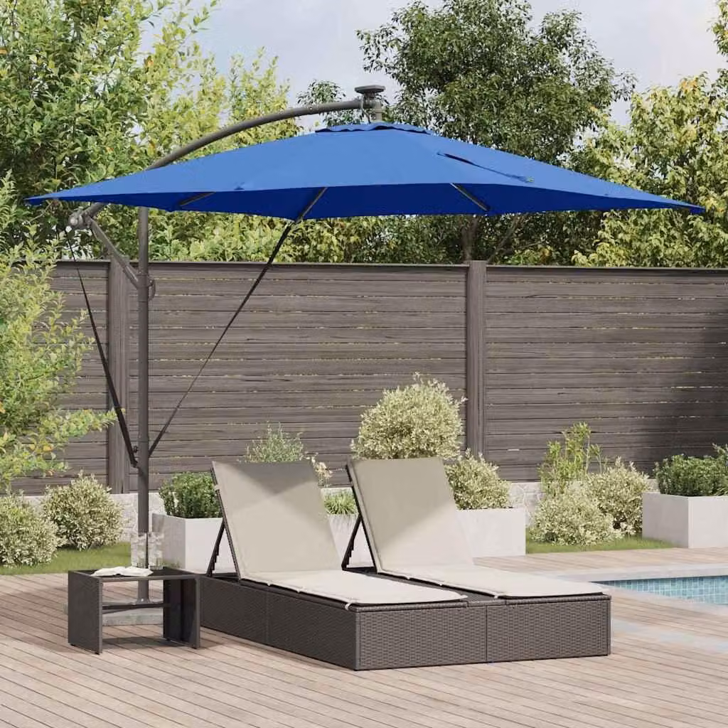 Maison Exclusive - Ombrellone, dimensioni 249 x 249 x 250 cm, realizzato in poliestere e alluminio