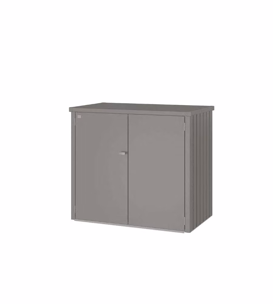 Biohort Contenitore Alex Duo Grigio Quarzo  - Copribidone Impermeabile