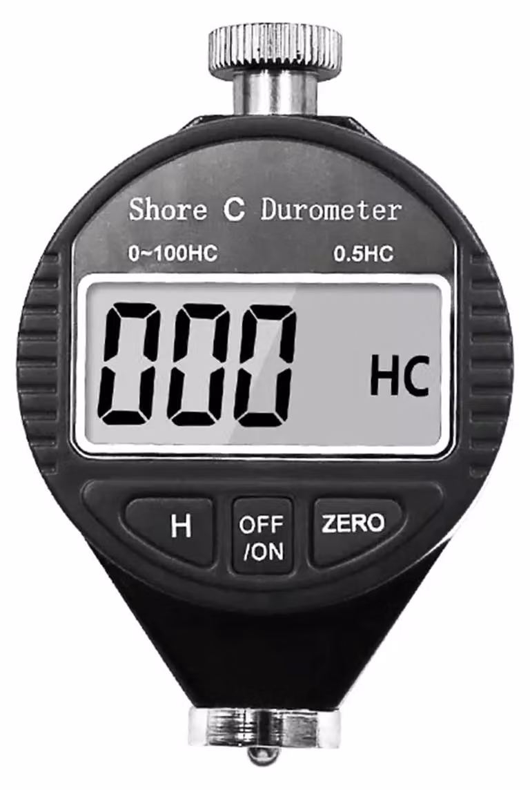 Durometro Shore C, display LCD da 0 a 100 HC, per la misurazione della durezza di gomma e plastica