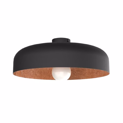 Lampada da soffitto TUZZI, 1XE27, max. 42 W, metallo, D40cm