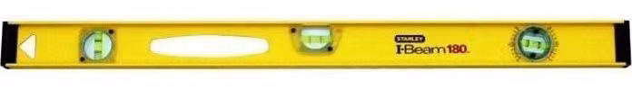 Livella Stanley, I-Beam 180, 80 cm, alluminio, precisione +/-1,5 mm/m, 3 fiale reversibili