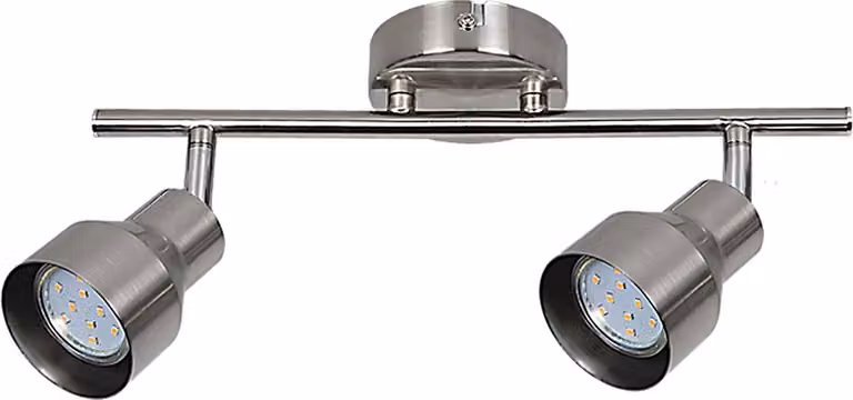 Lampada da parete e soffitto GU10 cromo satinato Blake 3184 Rabalux