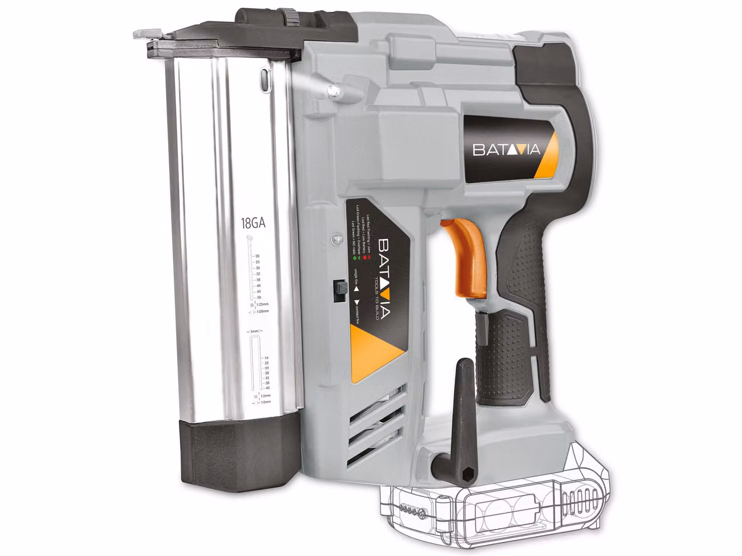BATAVIA pinza combinata a batteria 18GA, solo