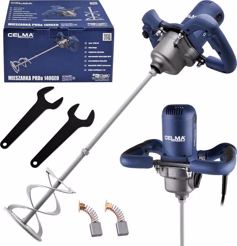 Miscelatore Celma 1200W a 2 velocità Prda 140 Geo