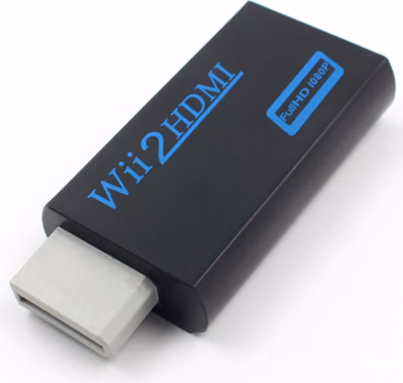 Convertitore video da Wii a HDMI nero
