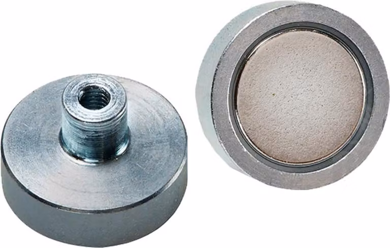 NdFeB a presa piatta con filettatura 8 x 4,5 / 11,5 mm Beloh