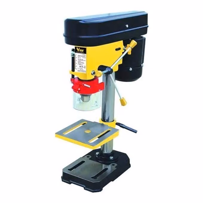 Trapano a colonna da banco Vigour VTC-350, 350 W, 5 velocità, mandrino 1,5-13 mm, colore Nero e Multicolore – 2