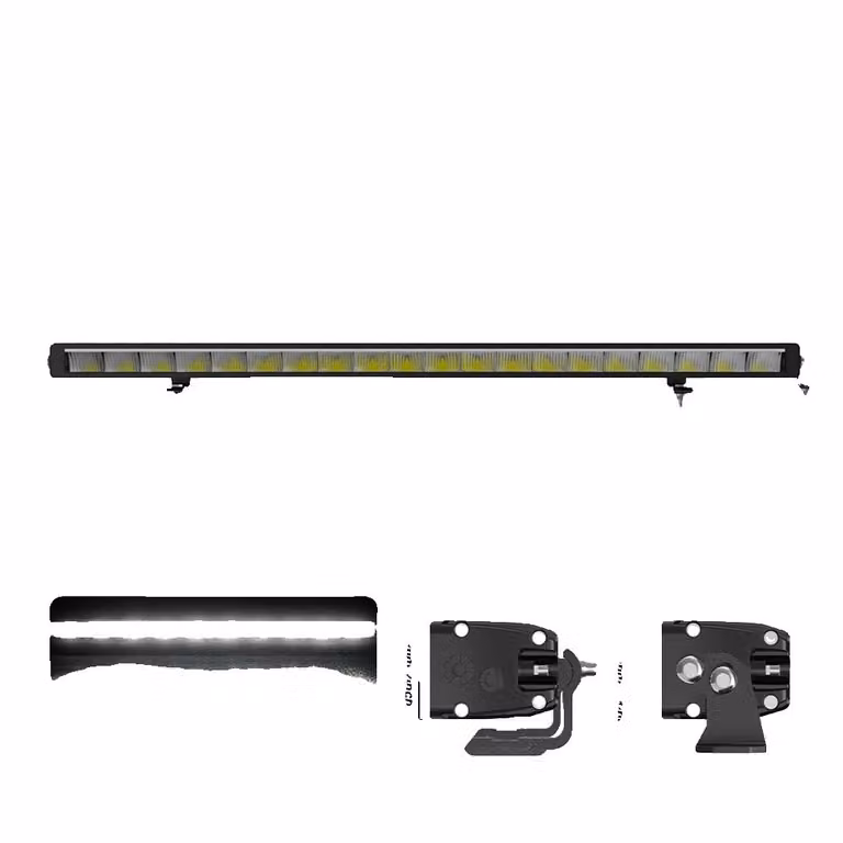 Striscia luminosa a LED, potenza da 40W a 260W, temperatura di colore 6500K, 42 pollici