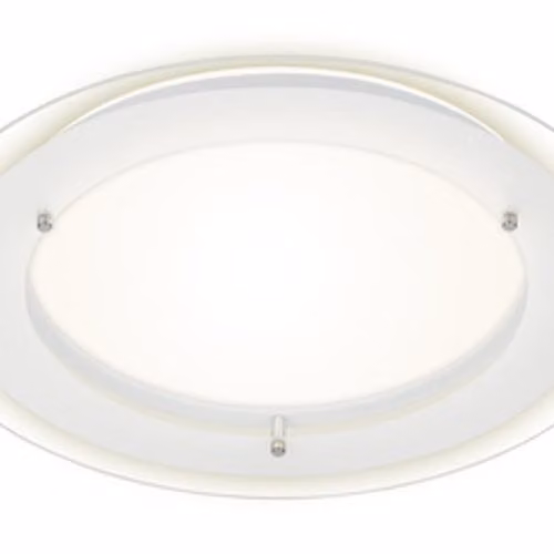Plafoniera LED effetto Blacklight Ø 40cm bianco 2400lm bianco neutro