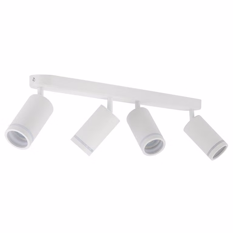 Lampada da soffitto bianca 4xGU10 in metallo Quadruple Jet