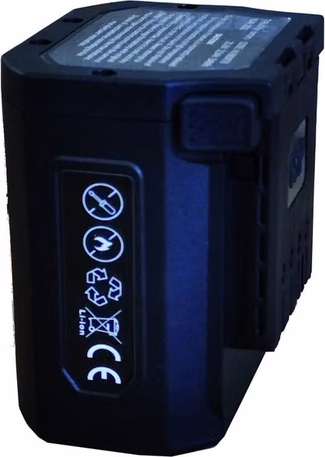Batteria ricaricabile Volpi per forbice elettronica da potatura KV390, 21.6 V, 2.5 Ah, nera