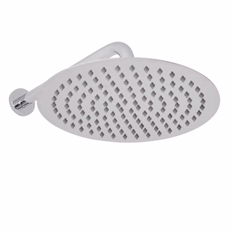 Soffione Doccia Rotondo Ultrasottile da Parete Ø300mm - Mirage