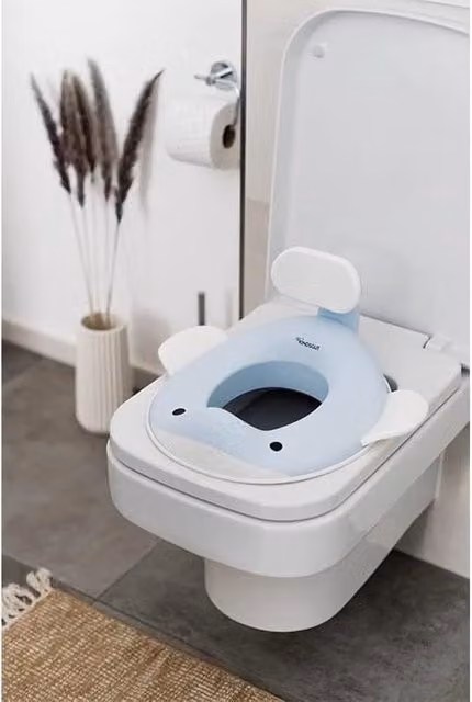 Copriwater per l'addestramento al bagno per bambini, universale, blu