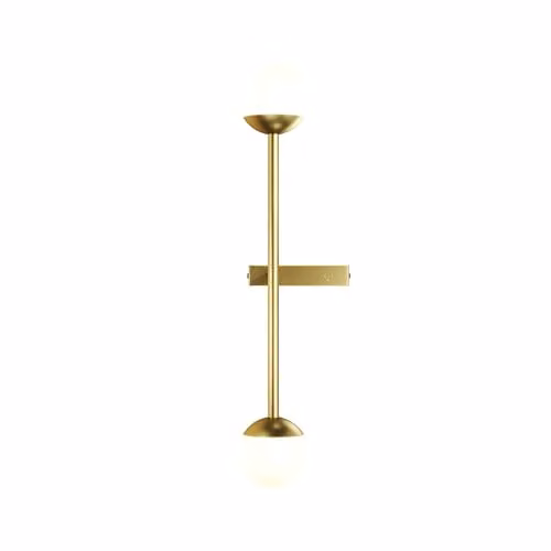 MAYTONI DECORATIVE LIGHTING Lampada da parete LED Touch Ottone Vetro Metallo 900 LM 3000K per soggiorno, cucina, camera da letto, sala da pranzo, ufficio