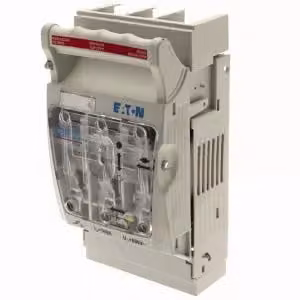 Sezionatore Eaton, bassa tensione, 160 A, CA 690 V, NH00, AC23B, 3P, IEC, viti M8, coperchi dei morsetti allungati EBH00O3TM8L
