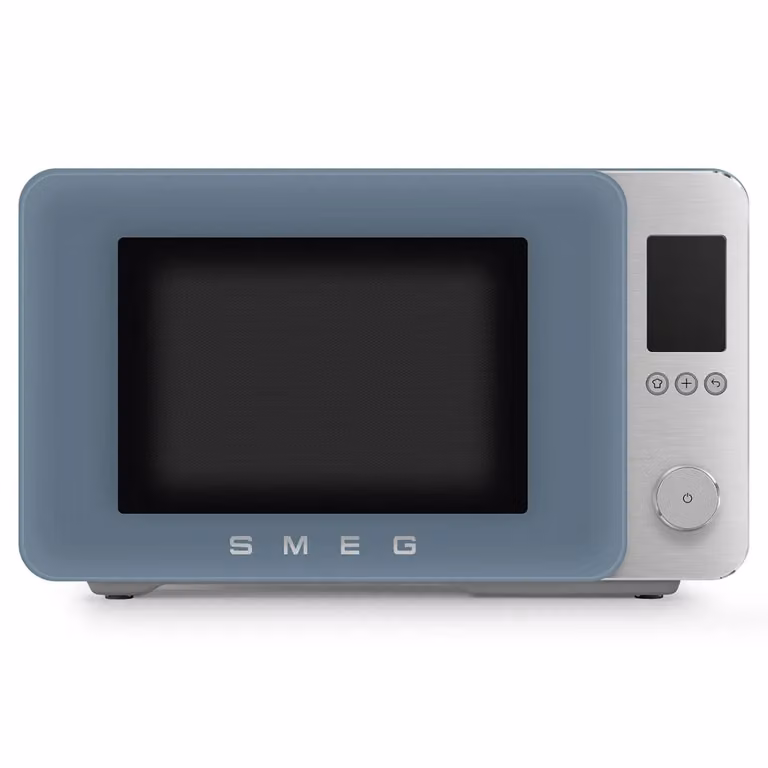 Smeg Microonde con grill e funzione Air Fry, blu tempesta con finitura opaca - MOC02SBMEU