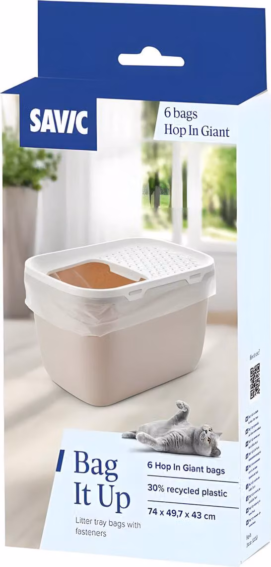 Nobby "Hop In GIANT" borsa da toilette 6 pezzi / 74 x 49,7 x 43 cm
