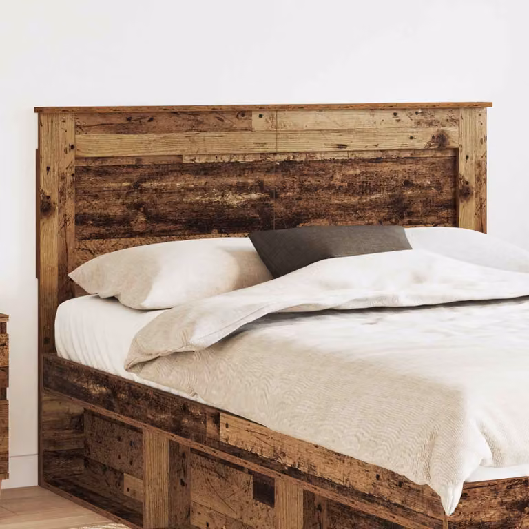 Testiera per letto vidaXL in legno ingegnerizzato marrone stile moderno L: 153 cm, H: 12,67 cm, P: 7 cm