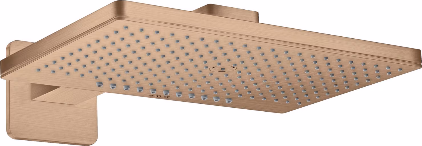 hansgrohe AXOR ShowerSolutions douche de tête de douche 460/300 douchette 2 jets rose, bras de douche, 35275310, 35275310