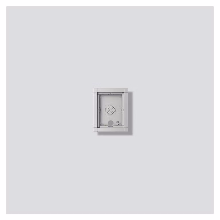 Custodia da incasso Siedle GA 612-1/1-01 SM argento metallizzato (210012235-00)