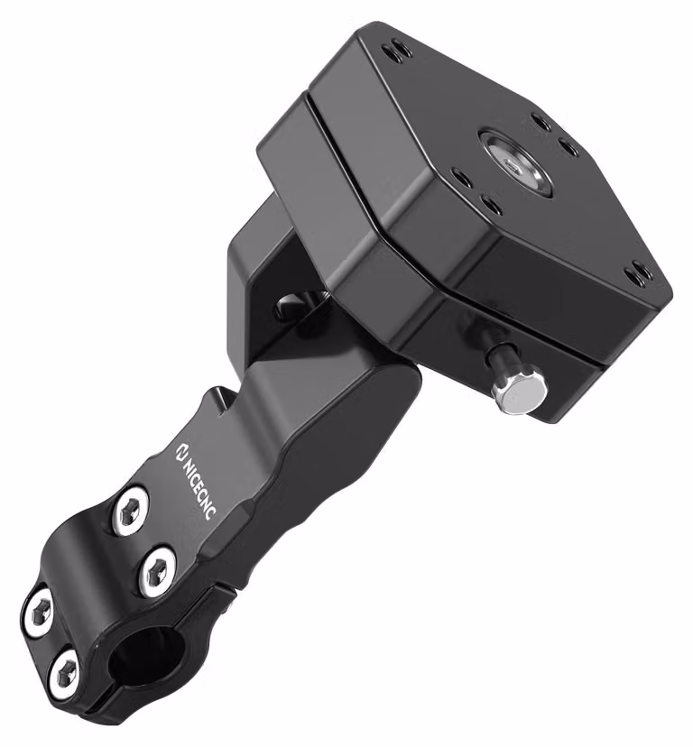 Supporto GPS, angoli di visualizzazione regolabili, impermeabile (grado di protezione IP67), colore nero