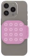 Supporto smartphone Sbs con ventosa rosa