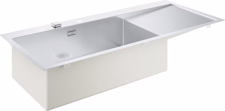 GROHE K1000 80-S Lavello ad incasso Rettangolare Acciaio inox
