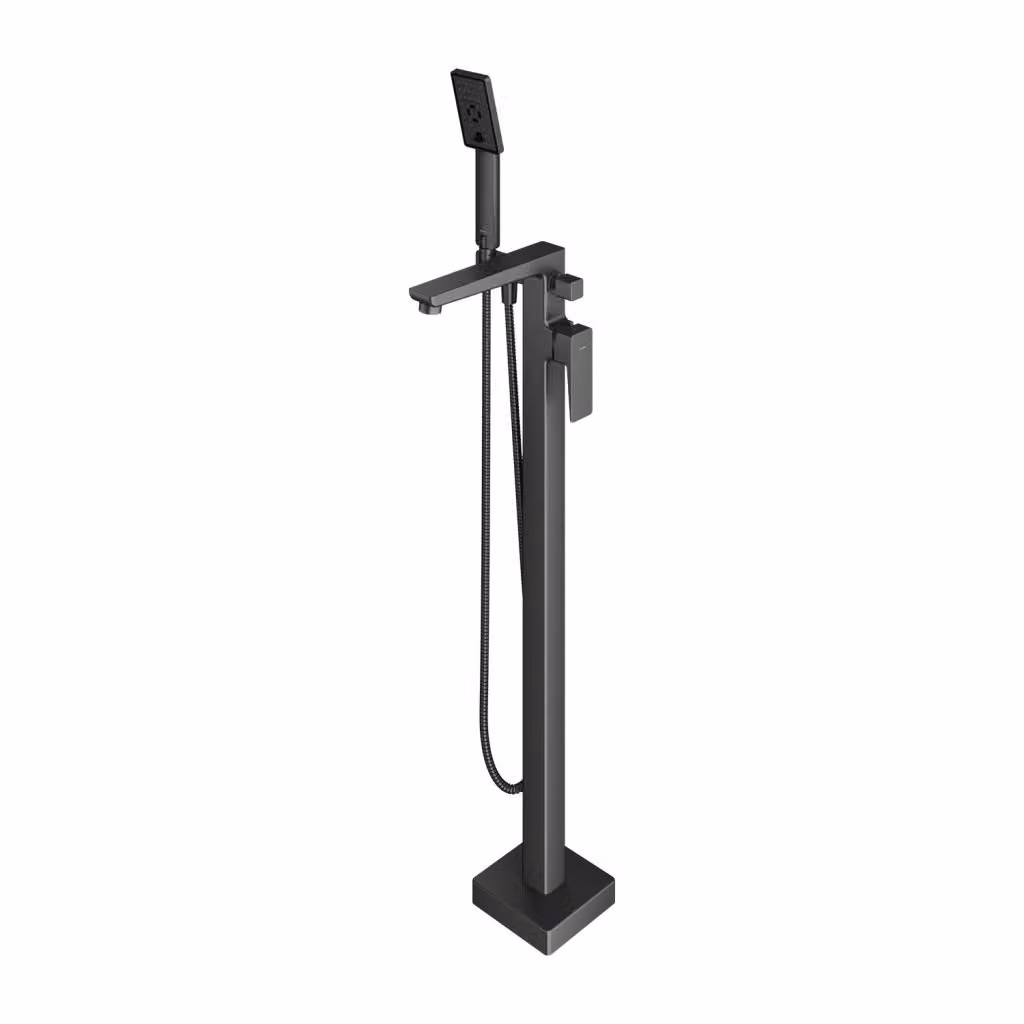 Omnires PARMA PM7433GR Miscelatore vasca a pavimento, grafite