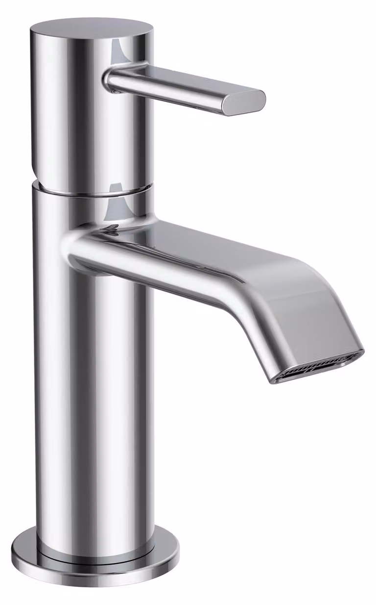 LAUFEN MEDA Mitigeur de lavabo, sans vidage, saillie 95mm, chromé, HF506602100000, HF506602100000
