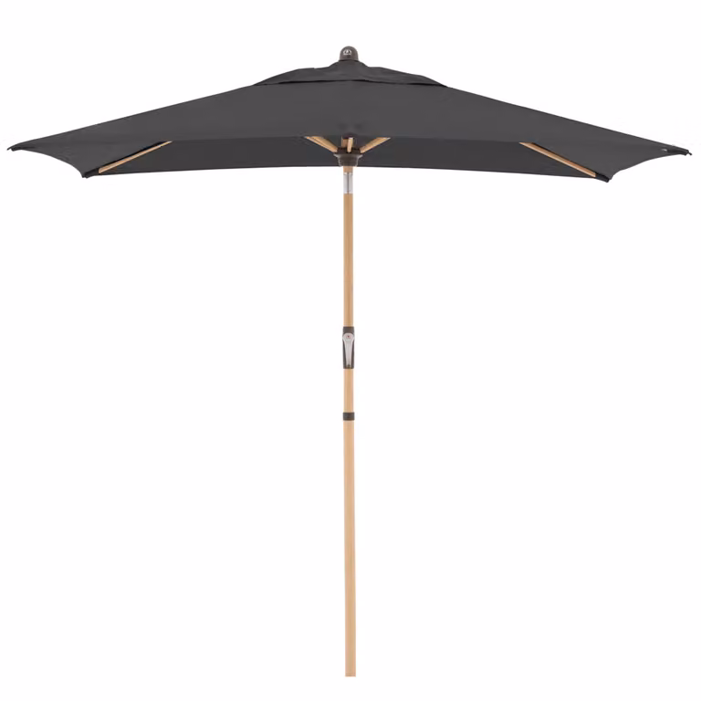 Doppler ALU WOOD 210 x 140 cm - ombrellone automatico inclinabile con protezione ULTRA UV : Design in tessuto - 840