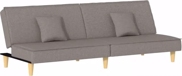Divano letto | Sof¨¤ letto | Letto singolo Tortora in Tessuto