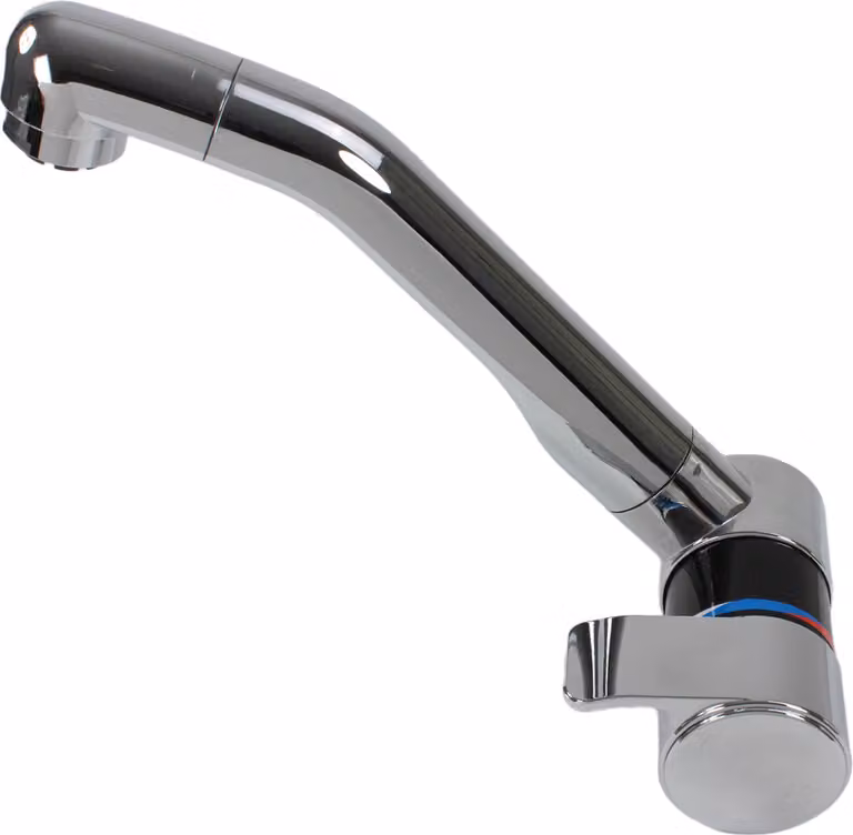 Miscelatore Miscelatore London/Parma + interruttore girevole nero/cromo