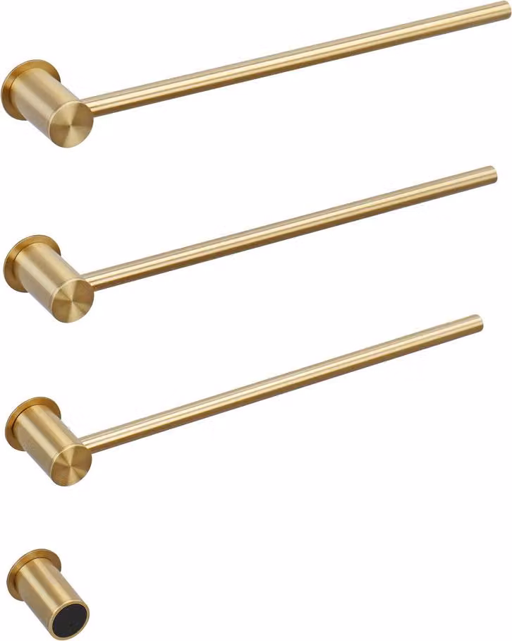 Scaldasalviette elettrico - Oro - 30 Watt, 98,7 x 36,0 cm