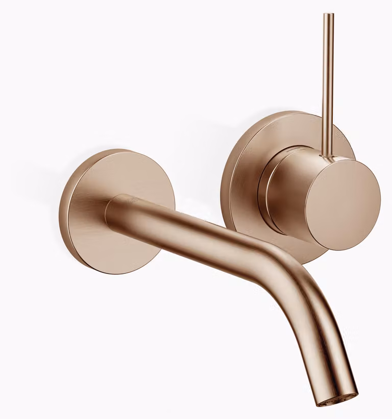 Dornbracht META SLIM Mitigeur mural de lavabo sans vidage, saillie 190mm, bec fixe, 36860662-42, 36860662-42