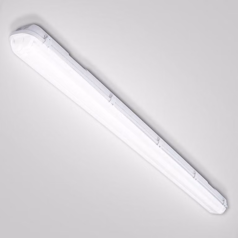 Jayseuw LED Luce ambiente umido Luce scantinato Luce bagno Luce scantinato fluorescente 150cm Bianco freddo