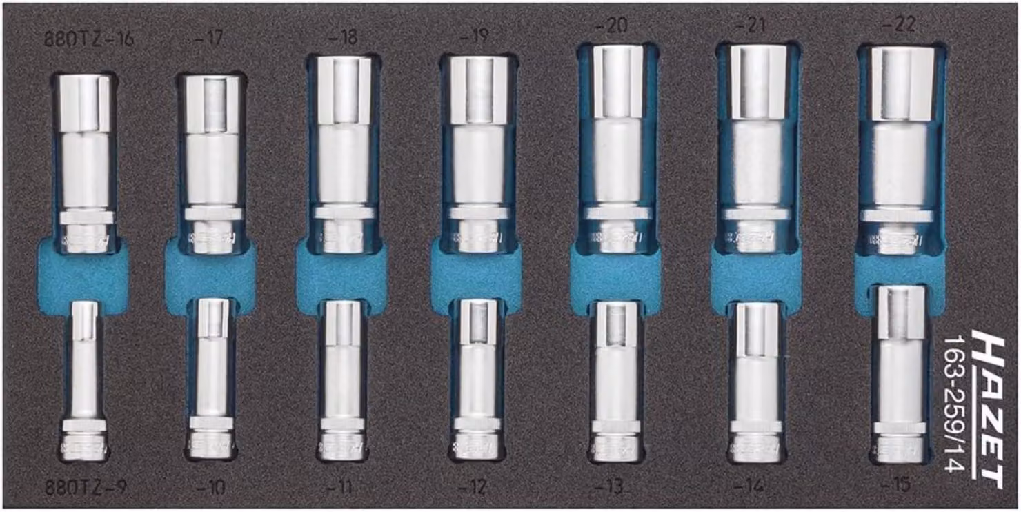 Hazet Bit set 3/8 (10 mm) 14-piece 163-259/14