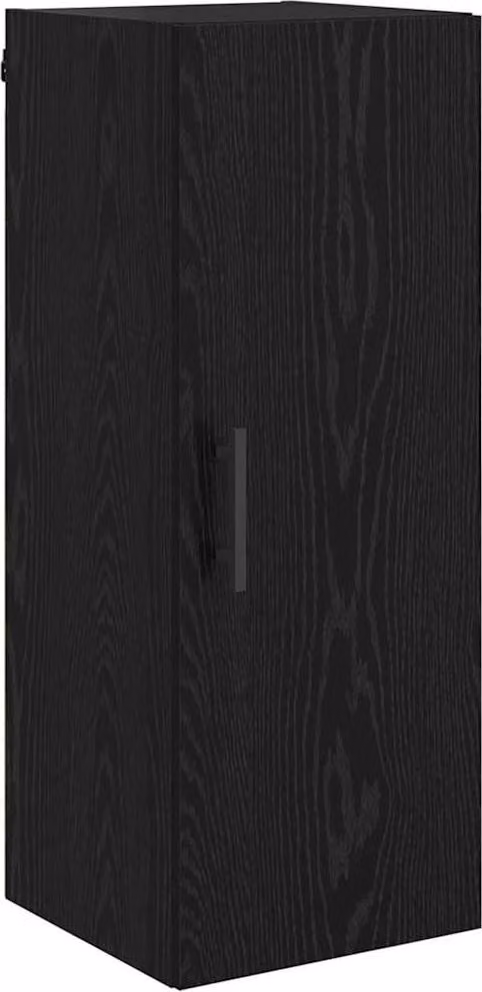 Pensile Rovere Nero 34,5 x 34 x 90 cm Legno multistrato