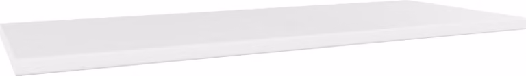 Piano di lavoro per cucina largo 155 cm, spessore 38 mm, bianco opaco Cucina Aria