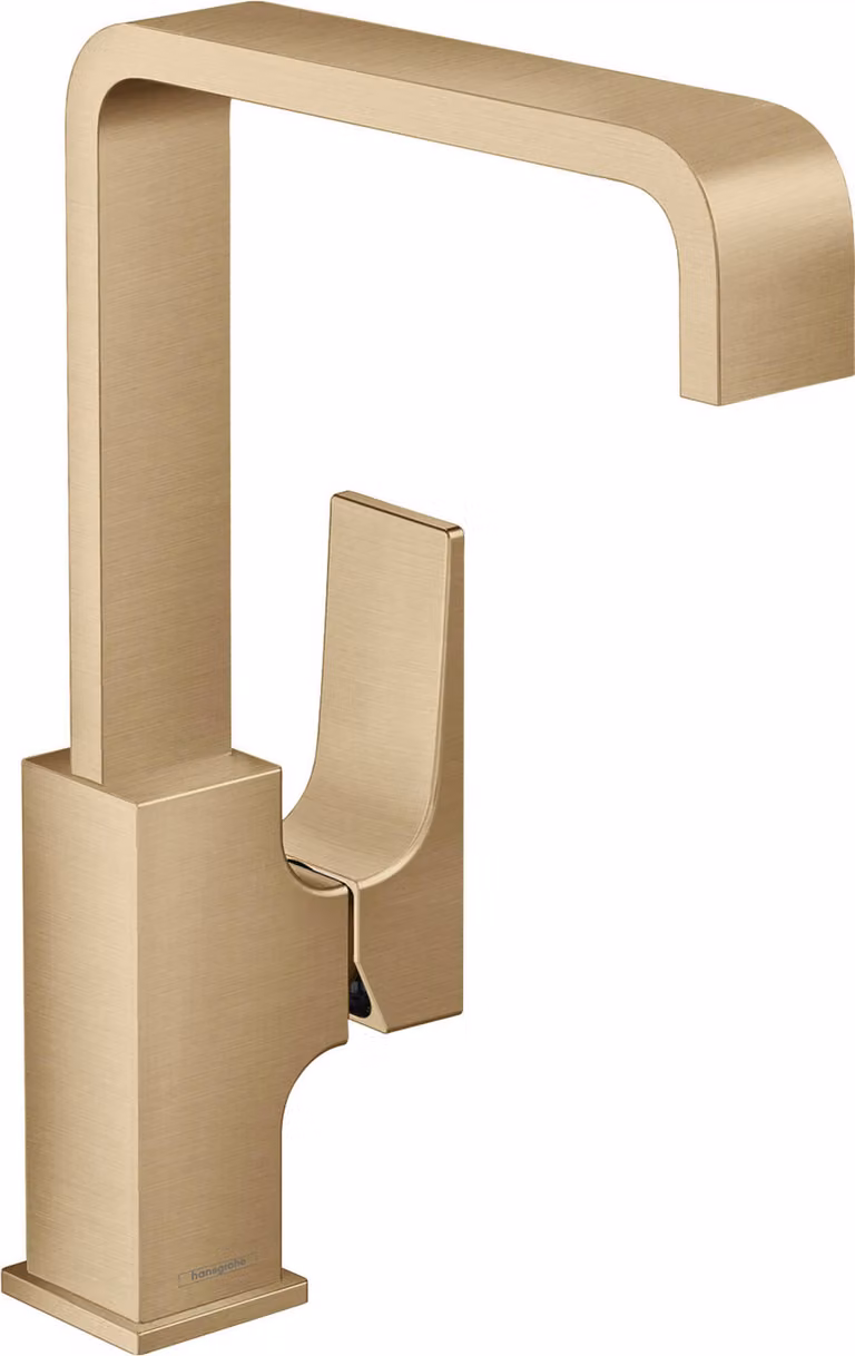 hansgrohe Metropol mitigeur monocommande de lavabo 230, poignée à levier, vidage par poussée, saillie 165mm, 32511140, 32511140