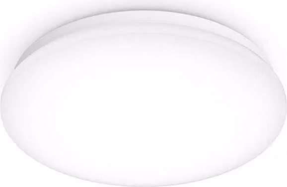 Plafoniera per interni a led 6w 640lm 4.000k moire ø 22,5 cm philips