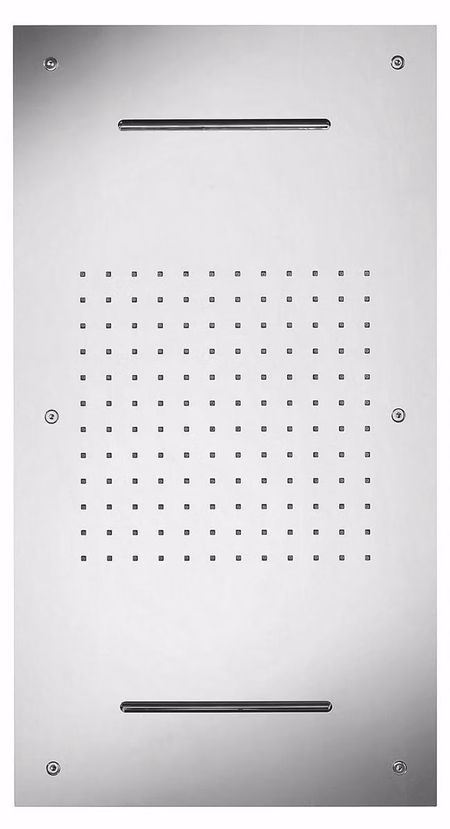 Herzbach 11.670385.3.01 LIVING SPA Doccia a pioggia a soffitto incassata quadrata