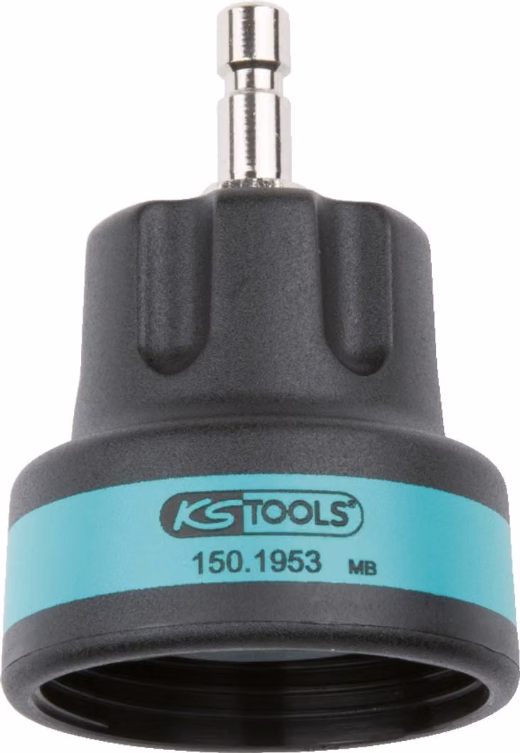 KS Tools Adattatore a baionetta per sistema di raffreddamento, #18, IG M46x3, turchese