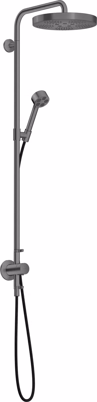 hansgrohe AXOR One Showerpipe avec thermostat et douche de tête 280 1jet EcoSmart encastré, 48797340, 48797340