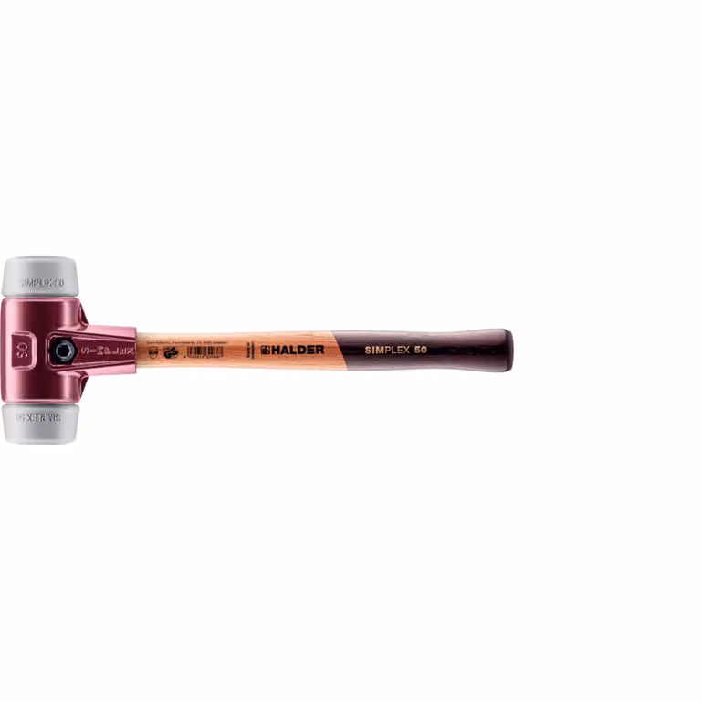 Mazza SIMPLEX soft-face, TPE-mid; con ghisa malleabile..