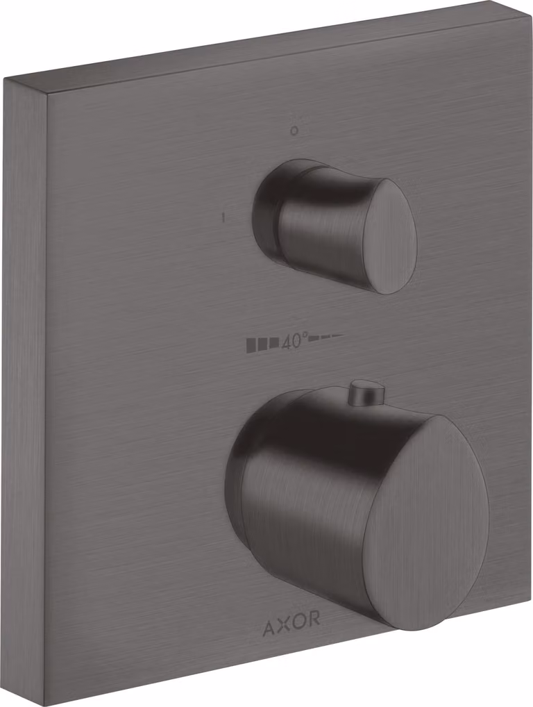 hansgrohe AXOR Starck Thermostat organique Starck encastré avec robinet d'arrêt, 1 consommateur, 12715340, 12715340