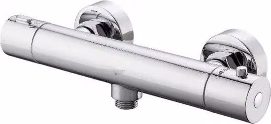 Rubinetto doccia termostatico da 12 cm - Rubinetto da bagno da 12 cm con attacco a distanza - Rubinetto doccia da 12 cm con controllo della temperatura - Rubinetto doccia da 12 cm