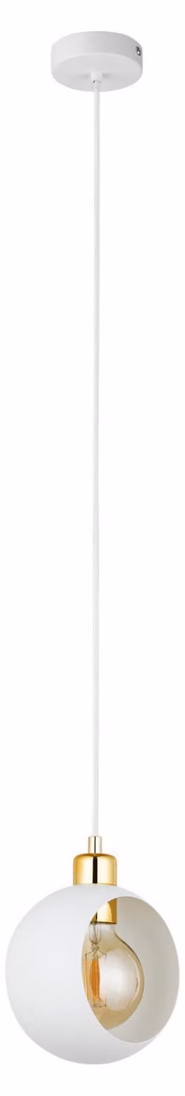 CYKLOP lampada a sospensione bianca E27 60W 2741 TK Lighting